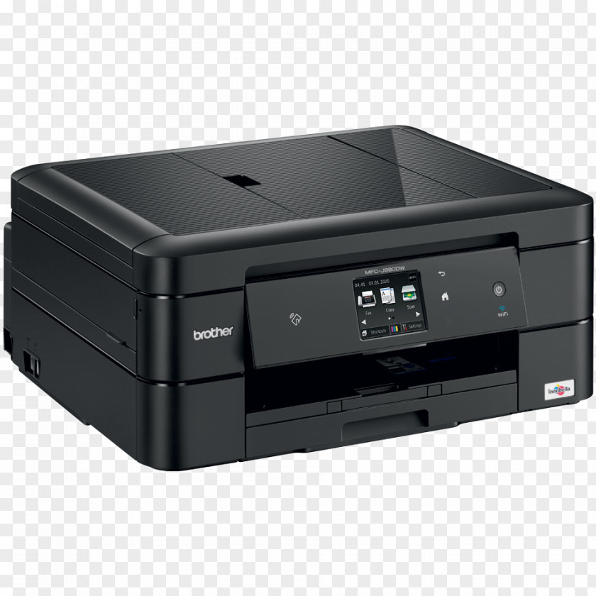 Printer Multi-function Inkjet Printing Brother Industries MFC-J880 PNG