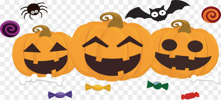 Pumpkin Head Candy Poster Jack-o'-lantern Halloween PNG