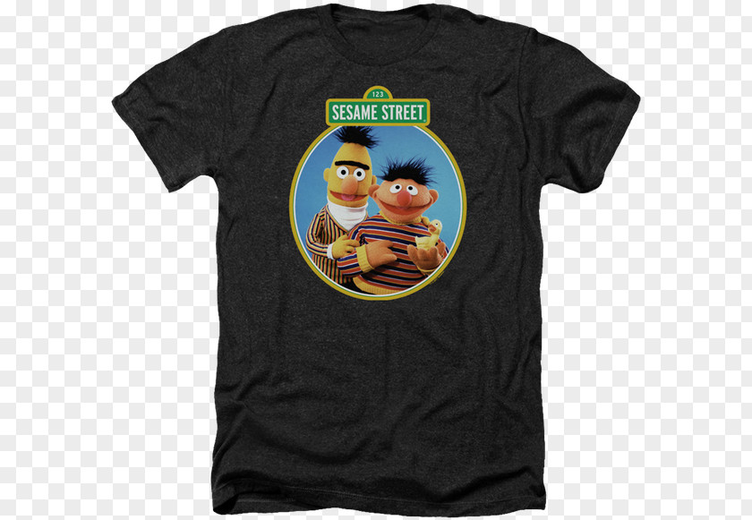 T-shirt Bert & Ernie Elmo PNG