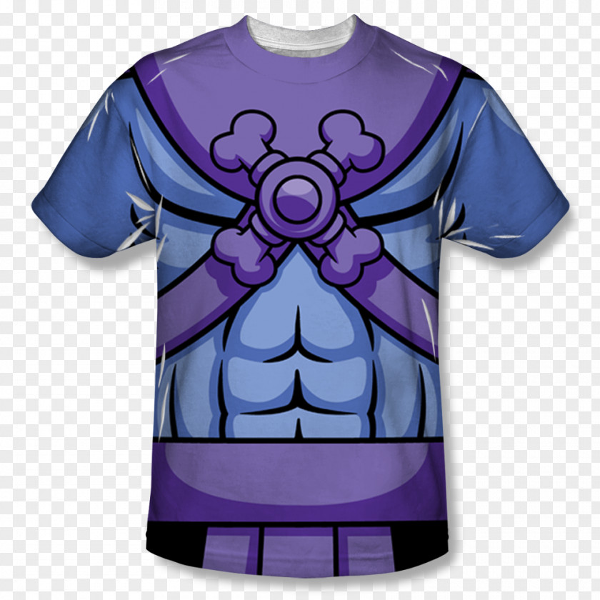 T-shirt Skeletor He-Man Hoodie Costume PNG