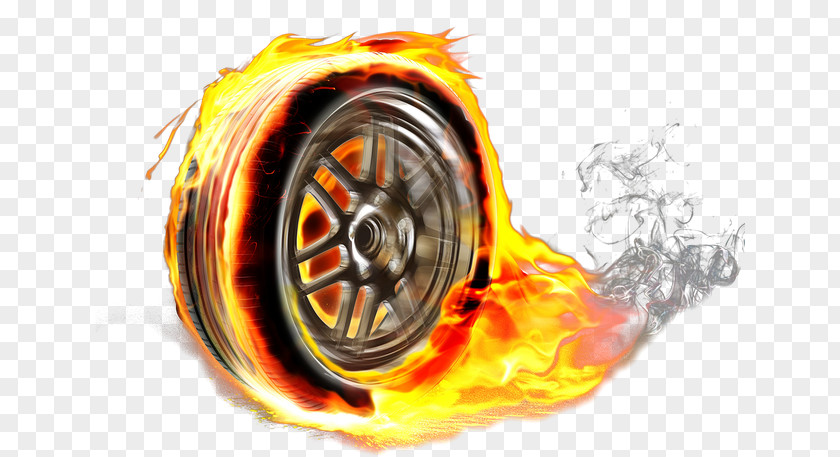 Tire Car Fire Wheel Spare PNG