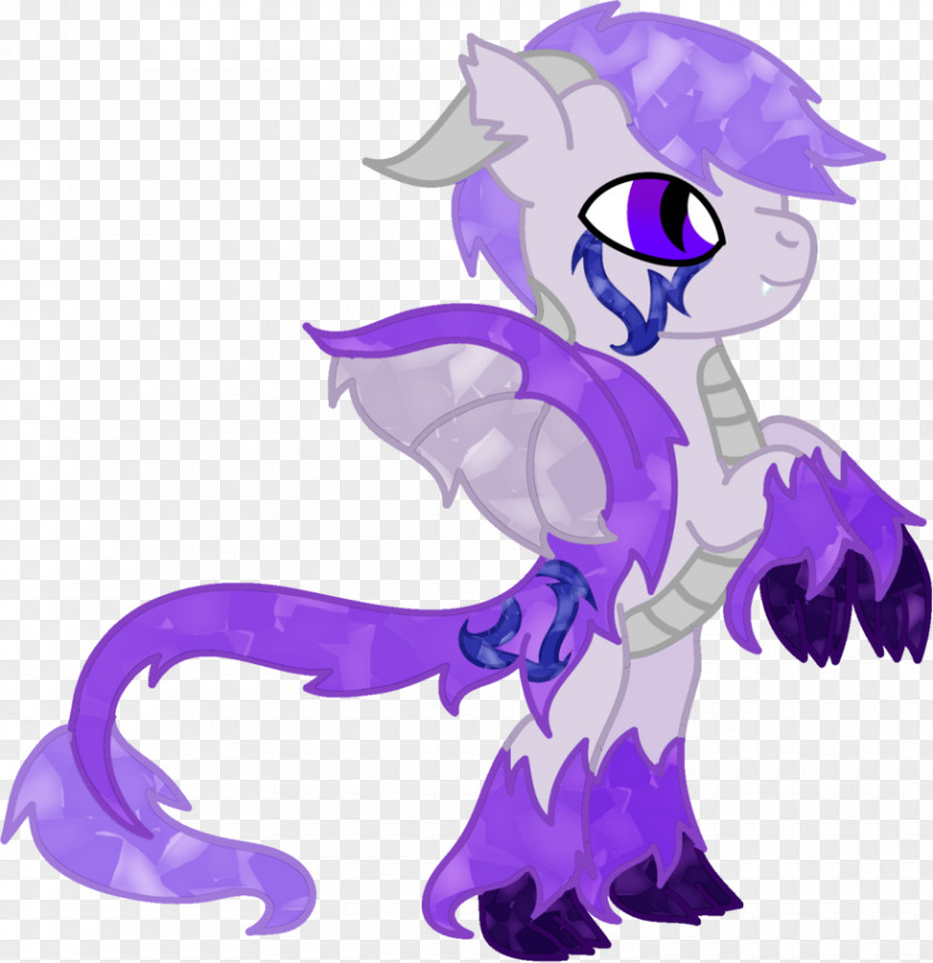 Zoroark Vector Illustration Clip Art Horse Purple Demon PNG