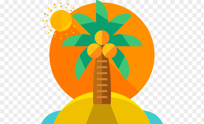 A Yellow Coconut Icon PNG