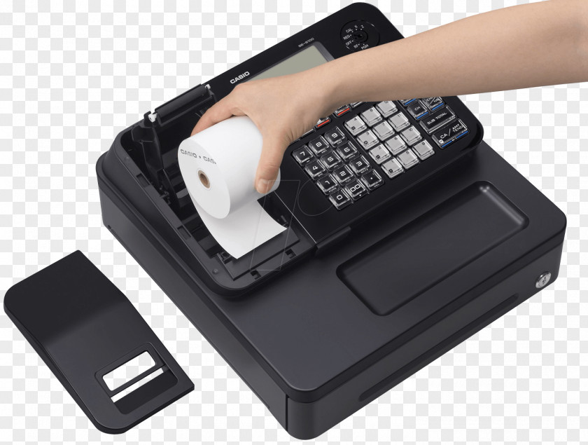 Business Cash Register Point Of Sale Price Casio Numeric Keypads PNG