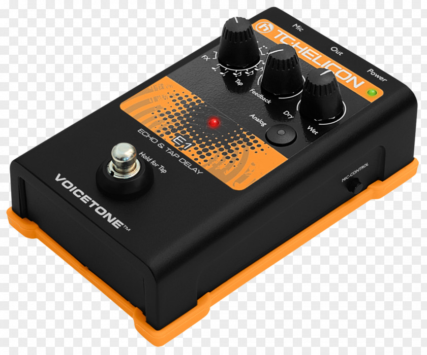 TC-Helicon VoiceTone E1 Effects Processors & Pedals TC Helicon H1 D1 PNG