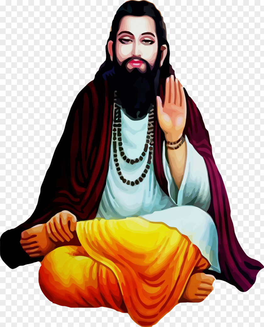Guru Pray Zen Master PNG