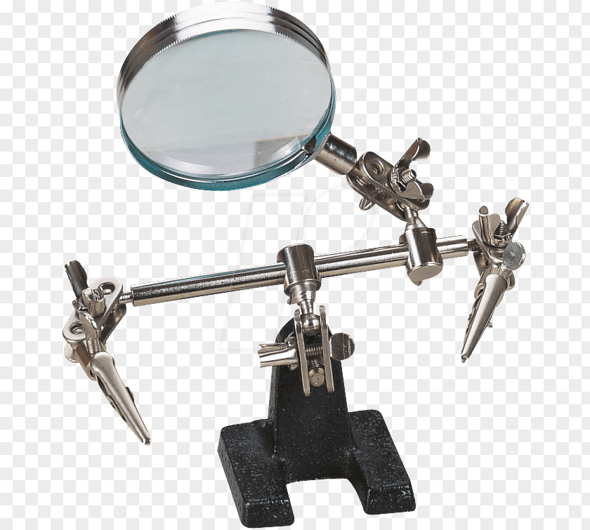 Magnifying Glass Tool Helping Hand Soldering Welding PNG
