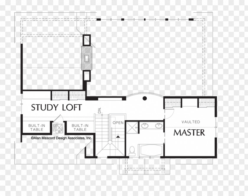 A Roommate On The Upper Floor Plan Paper Pattern PNG