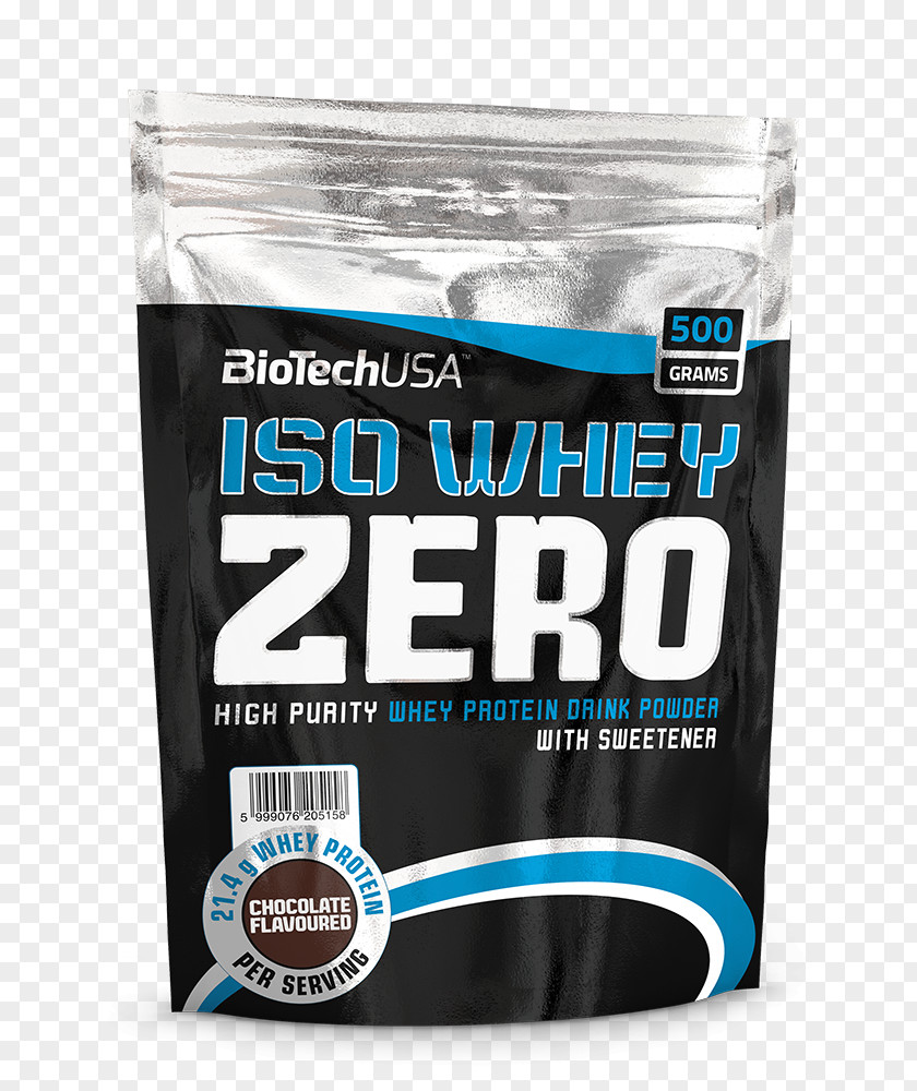 Biotech Usa Whey Protein Isolate Iso Zero Dietary Supplement PNG