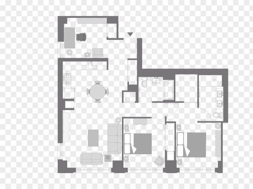 House Floor Plan Facade Residential Area Brand PNG