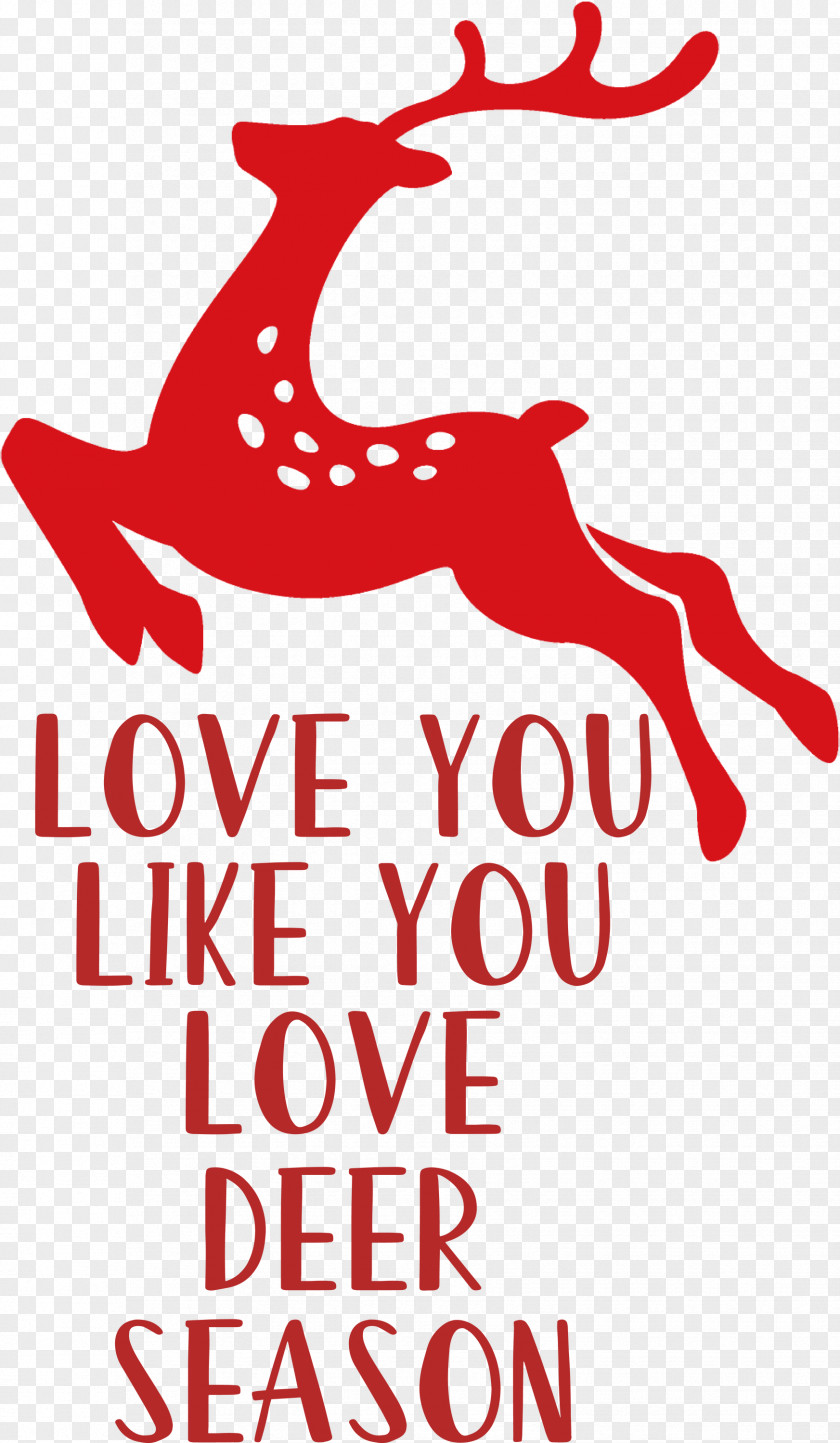 Love Deer Season PNG