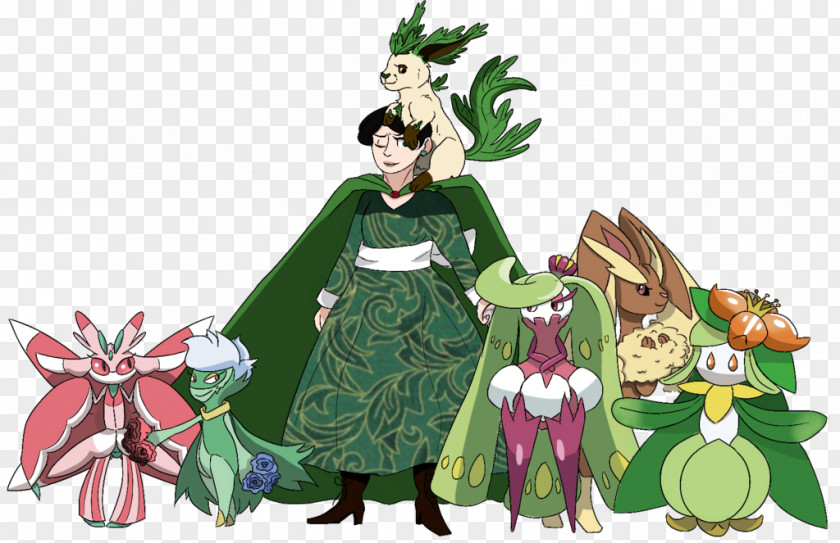 Mischief Roserade Leafeon Pokémon Evolution Grass PNG