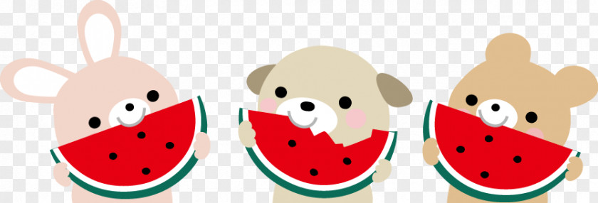 Suikawari Watermelon Illustration Summer Japan PNG