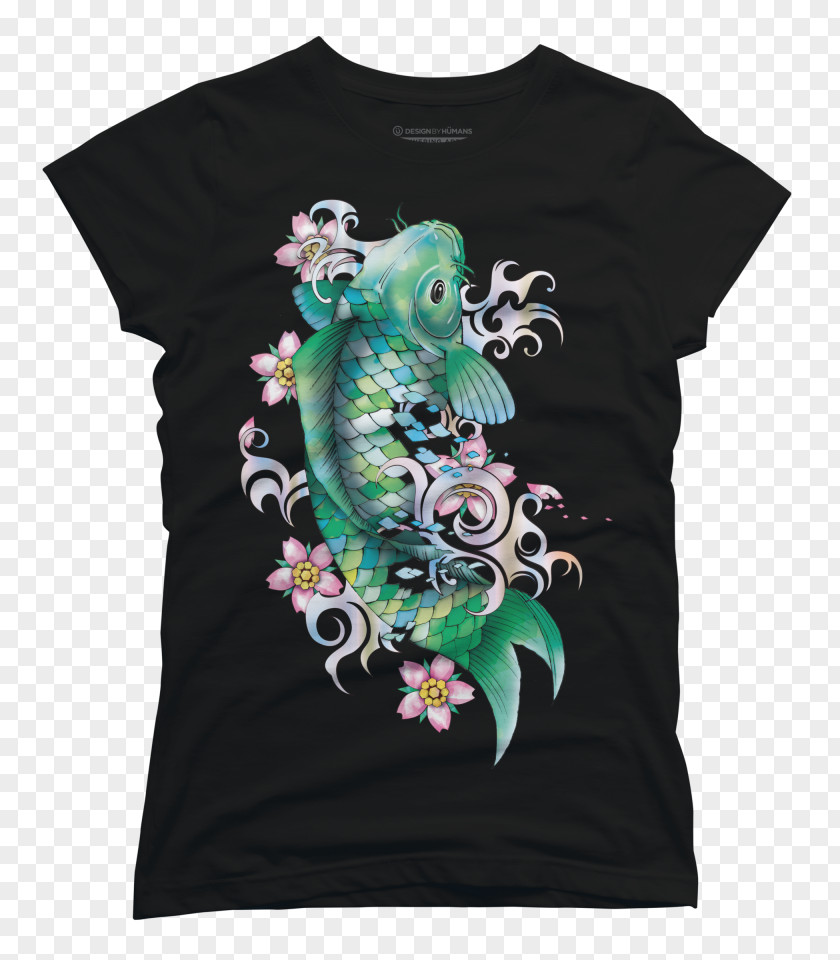 T-shirt Koi Top Hoodie PNG