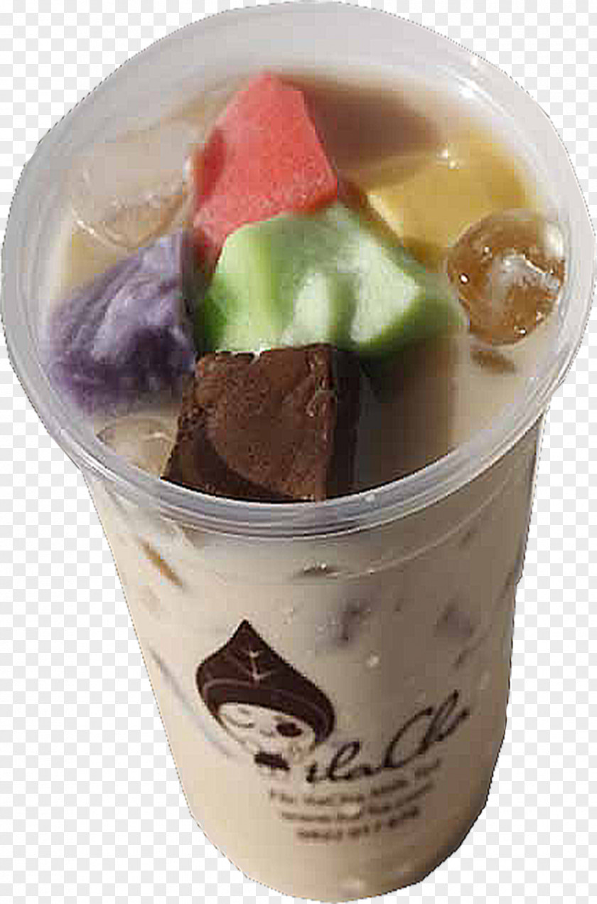 Tea Sundae Gelato Milk Frozen Yogurt PNG