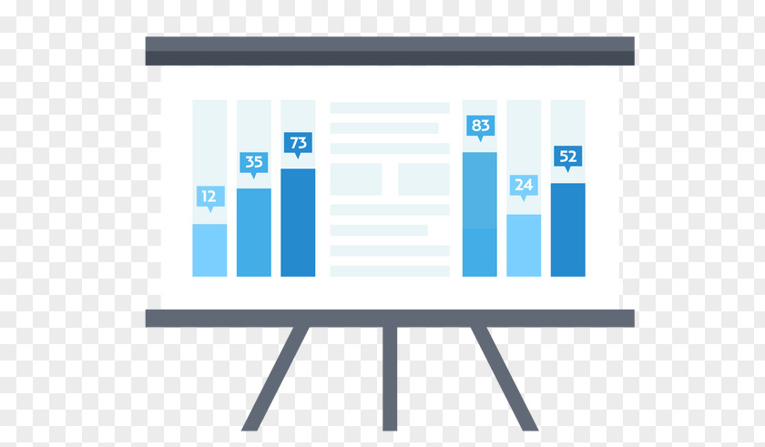 Vector Chalkboard Chart Digital Marketing Market Research PNG