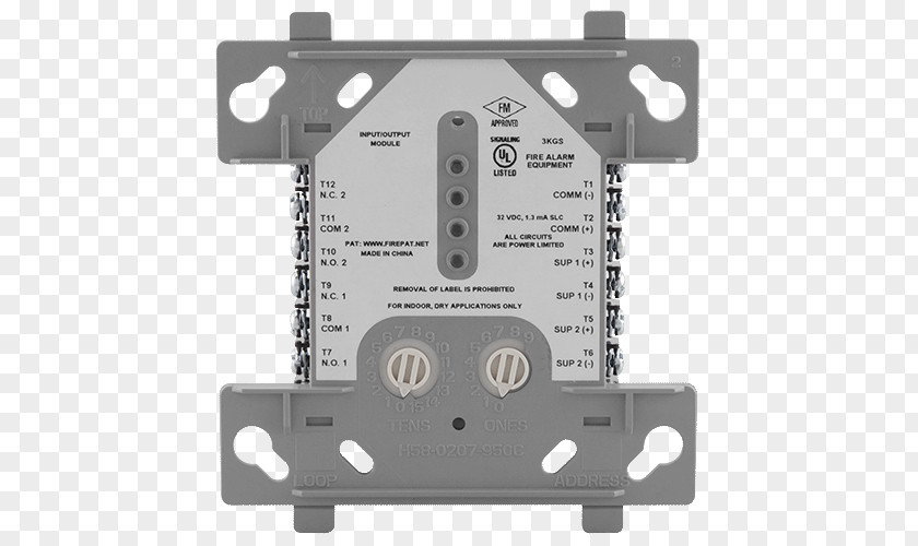 Intelligent Sensor Notifier Fire Alarm System Control Panel Relay Notification Appliance PNG