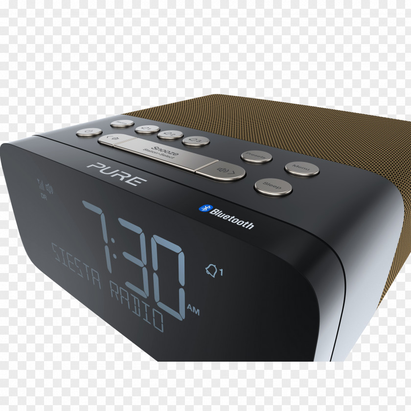 Radio DAB+ Alarm Clock Pure Clockradio FM Broadcasting Clocks PNG
