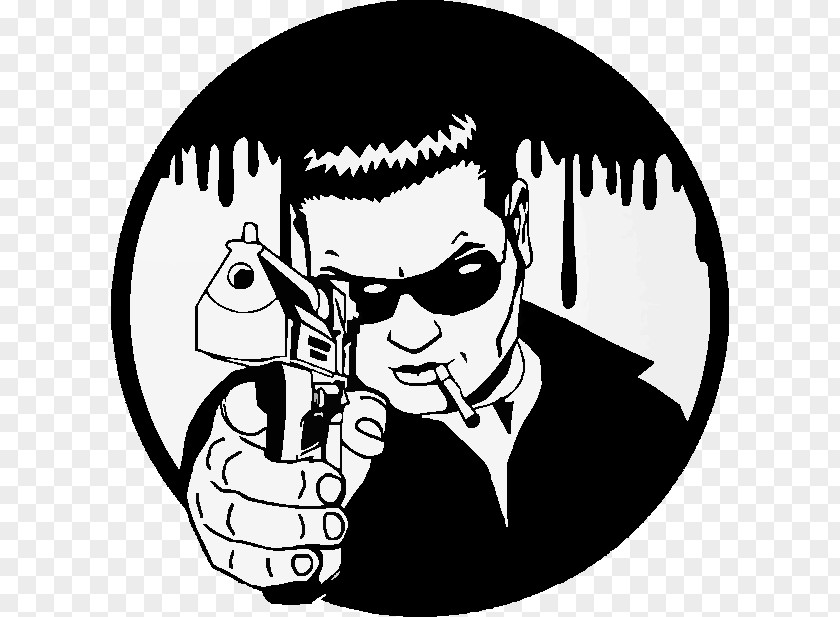 Wall Decal Gangster Sticker PNG