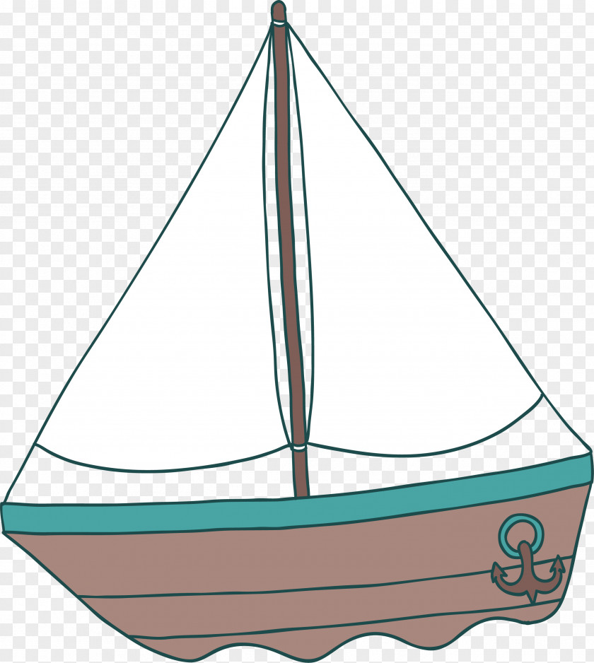 A Sailing Boat With White Sails Sail Caravel Scow Schooner Brigantine PNG