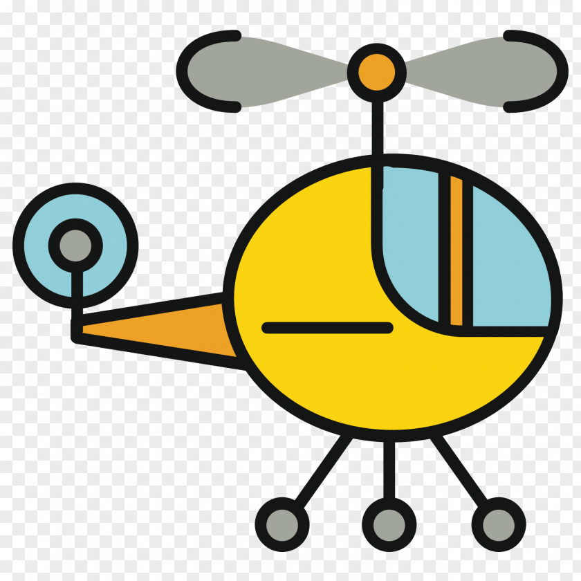 Helicopter Vector Graphics Image Illustration PNG