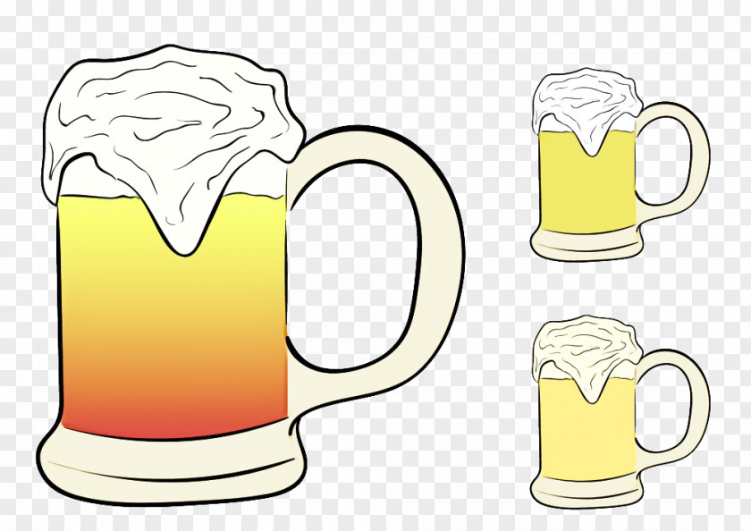 Pint Beer Stein Festival Background PNG