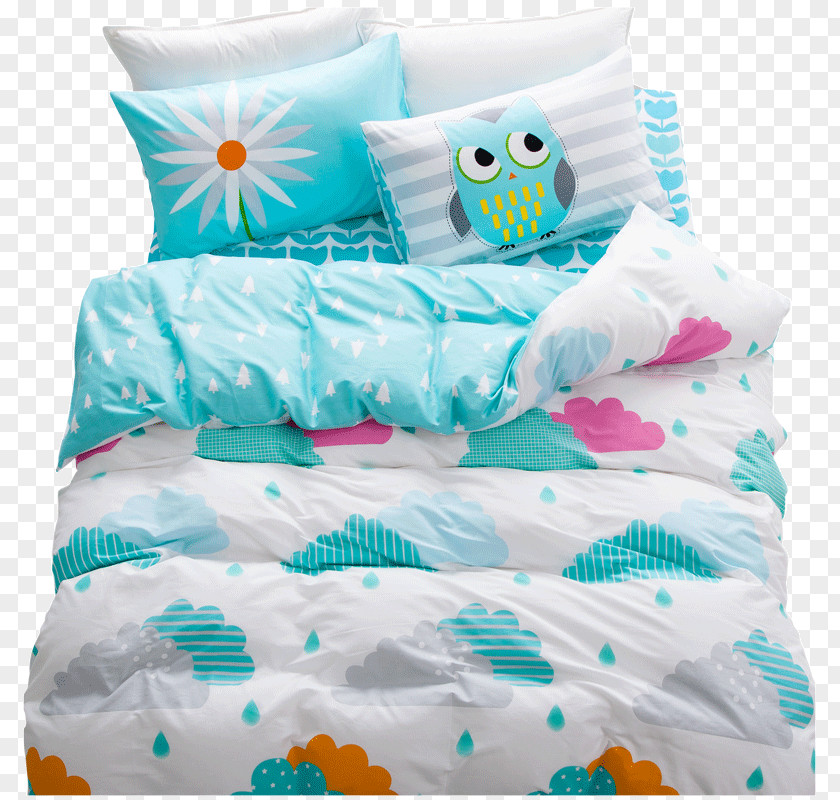 Taobao Poster Design Pillow Bedding Bed Sheets Textile PNG