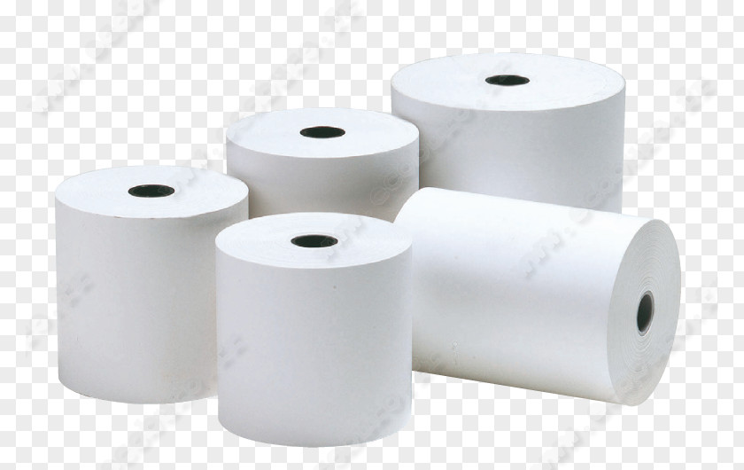 Thermal Paper Paint Rollers Cash Register Label PNG