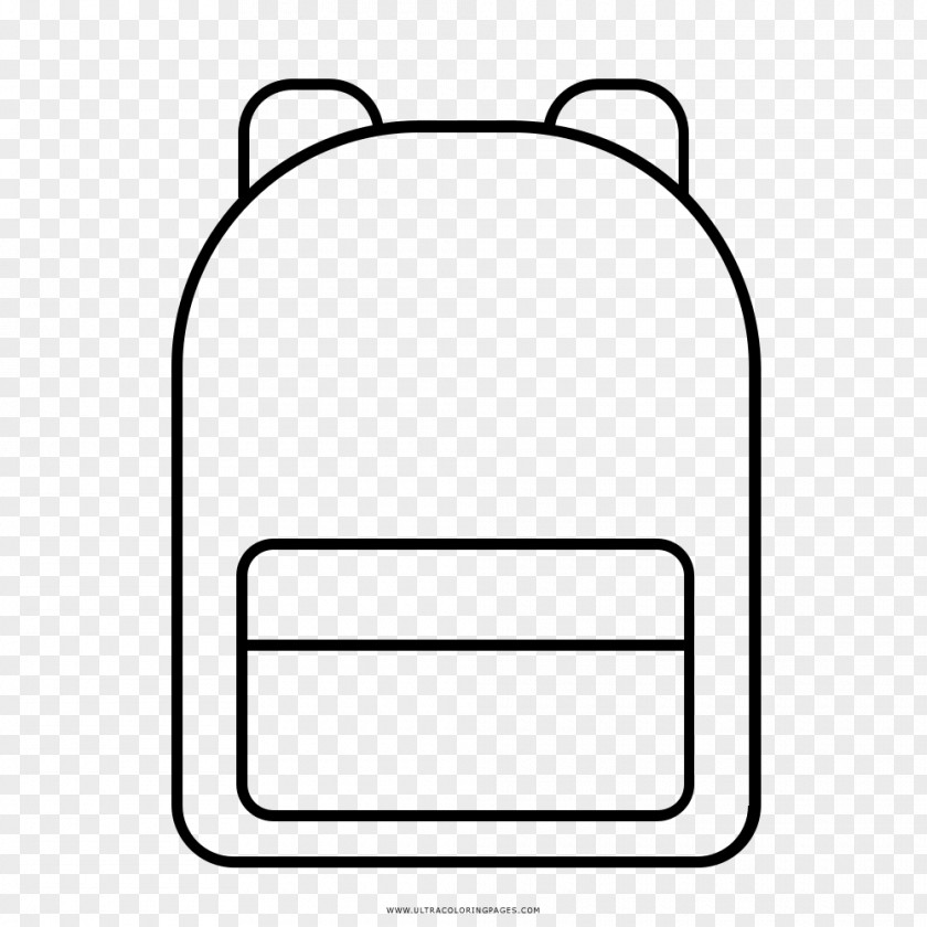 Backpack Coloring Book Drawing Line Art Ausmalbild PNG