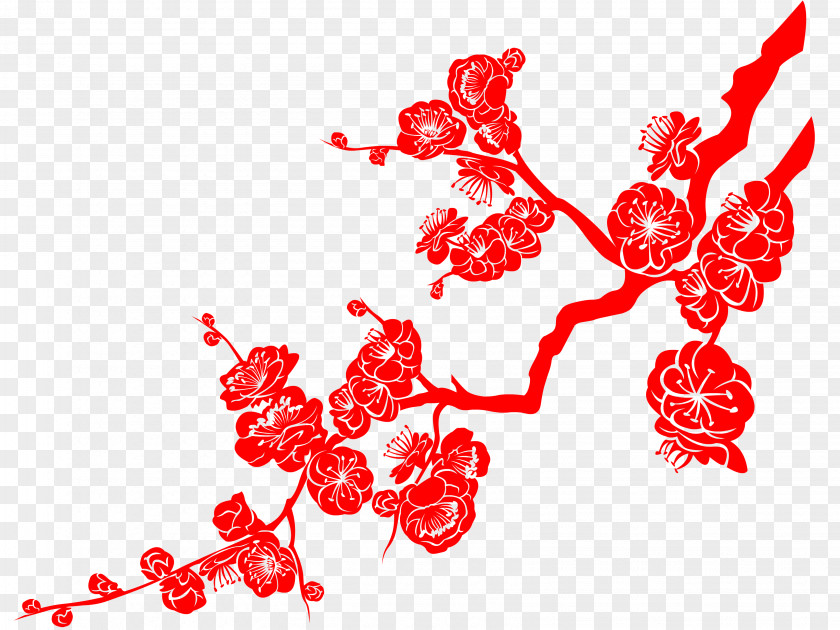 Chinese New Year Papercutting Clip Art PNG