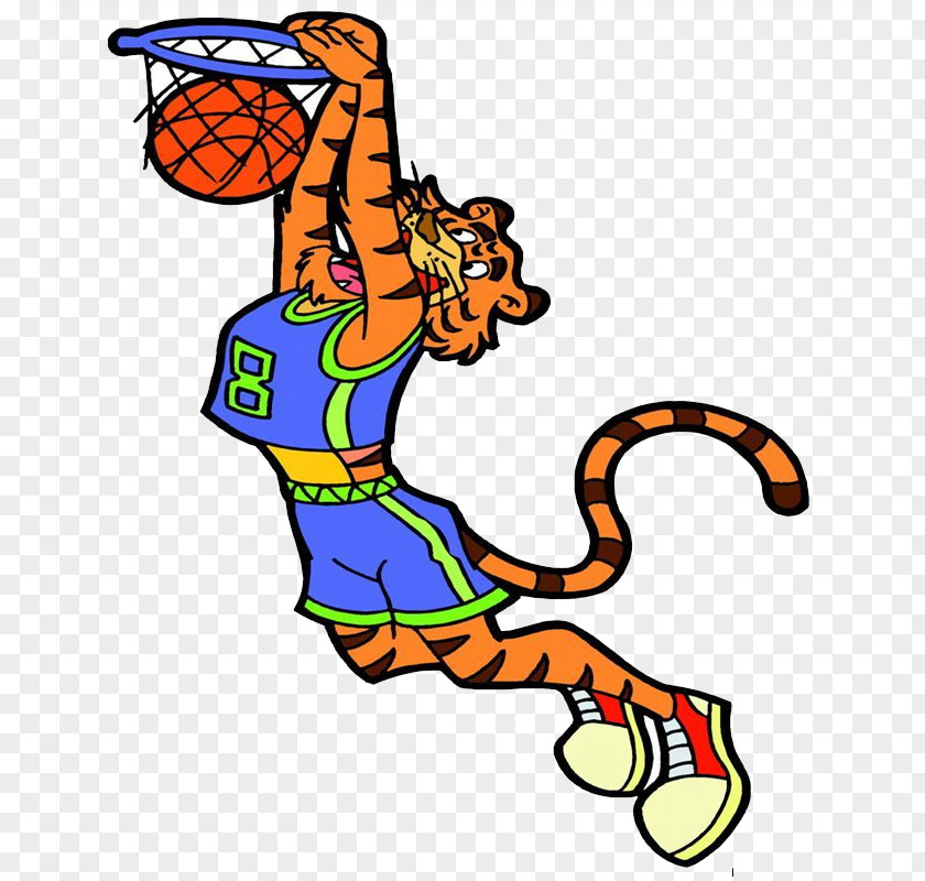 Dunk Tiger Bengal Siberian South China Slam PNG