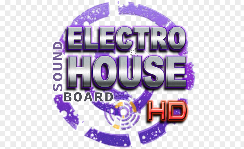 Electro House Purple Violet Logo Brand PNG