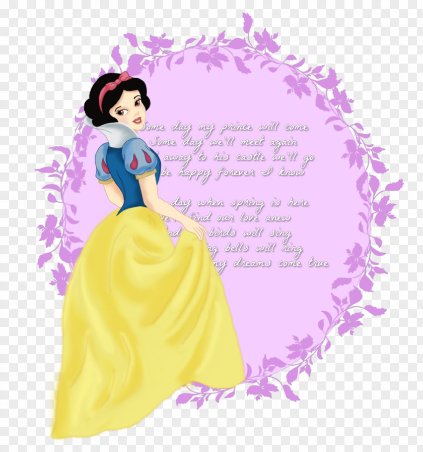 Snow White And Prince Cartoon Character Beauty.m Flower PNG