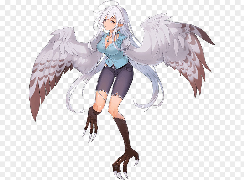 Monster Musume: Everyday Life With Girls Online Harpy Wikia PNG