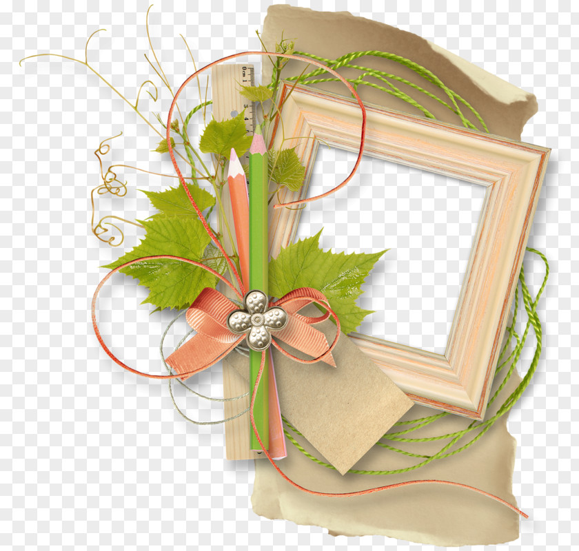 Pencil Paper Picture Frames PNG