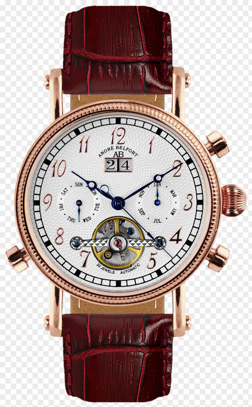 Watch Automatic Cartier Gold Movement PNG