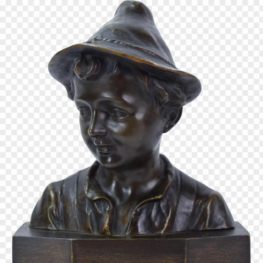 Bronze Sculpture Classical Bust PNG