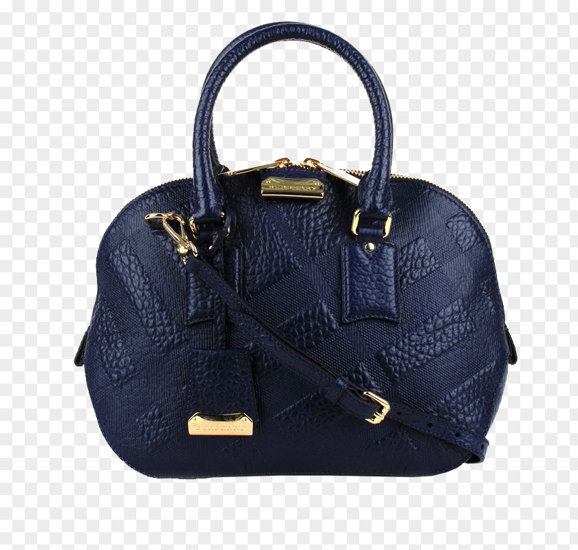 Burberry Real Leather Handbag Tote Bag Wallet PNG