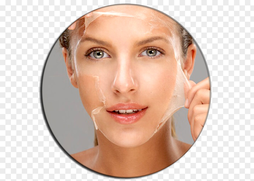 Chemical Peel Exfoliation Facial Skin Face PNG