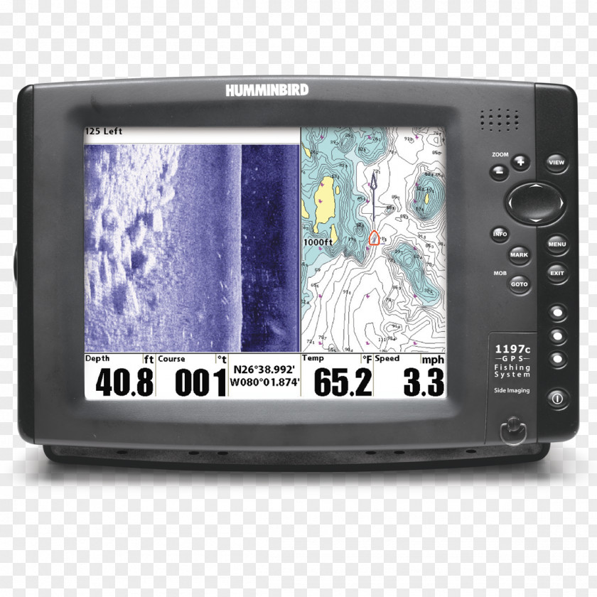 Fishing Fish Finders Global Positioning System Chartplotter Sonar PNG