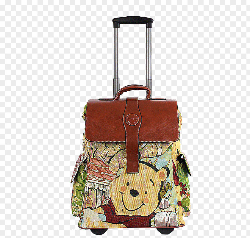 Hand Trolley Handbag Backpack Suitcase Travel PNG