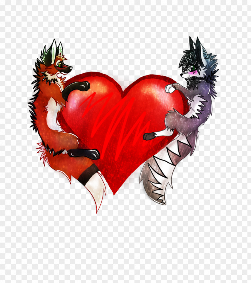 Illustration Graphics Heart Character Animal PNG