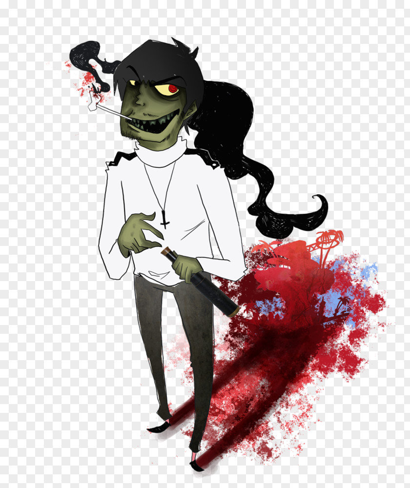 Murdoc Supervillain Legendary Creature Animated Cartoon PNG