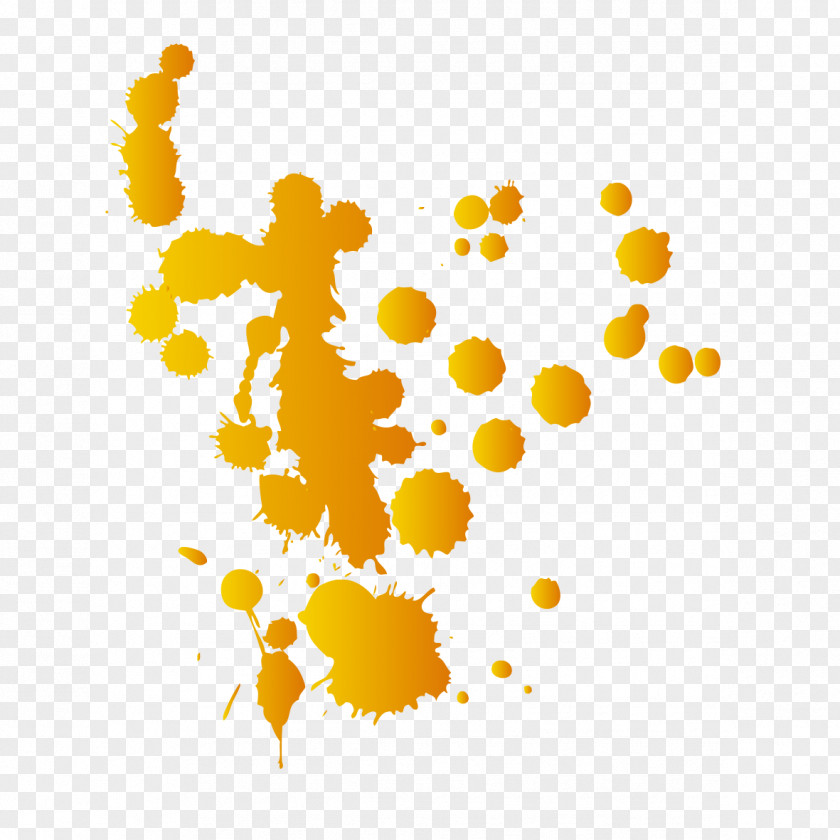 Orange Background Pattern Printing Printer Clip Art PNG