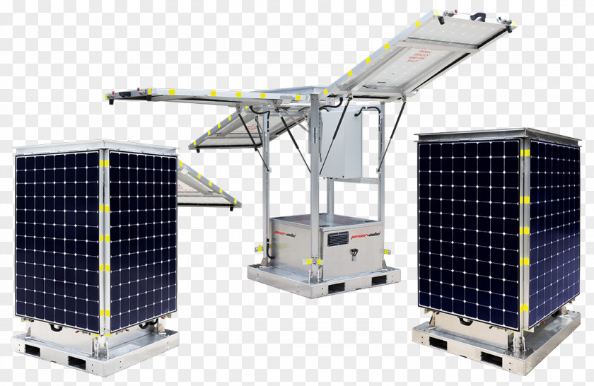 Technology PowerCube Solar Power System PNG