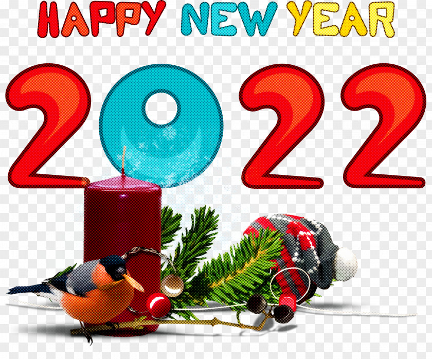 2022 Happy New Year PNG