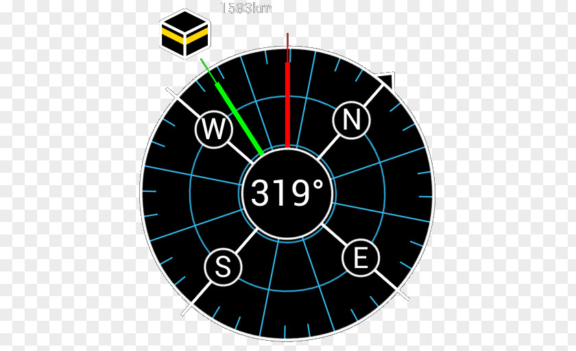 Android Qibla Compass Kaaba Prayer PNG