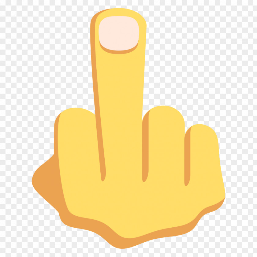 Emoji Domain Middle Finger The PNG