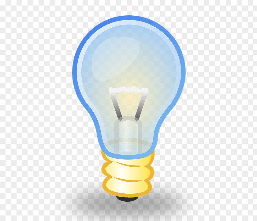 Light Incandescent Bulb Clip Art PNG