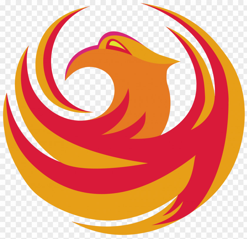Phoenix Rising FC Logo Mascot School PNG